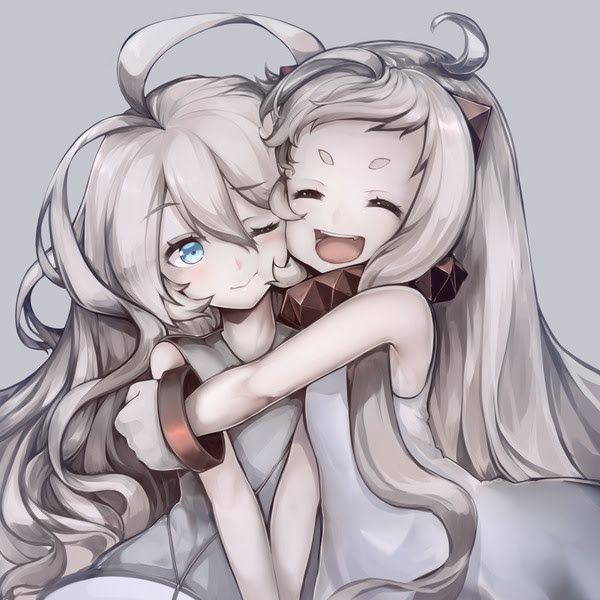 潜水新棲姫ちゃんとほっぽちゃん Pixiv年鑑 B