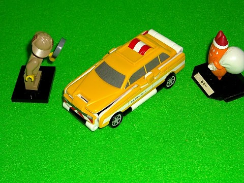 変形ミニカー Voov ブーブ マクドナルド ハッピーセット 個人タクシー 高速道路作業車 ネタ倉庫 ライトニング ストレージ