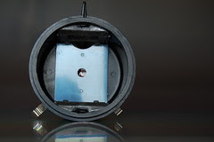Nemrod Siluro - Back inside view, ballast weights and film pressure plate