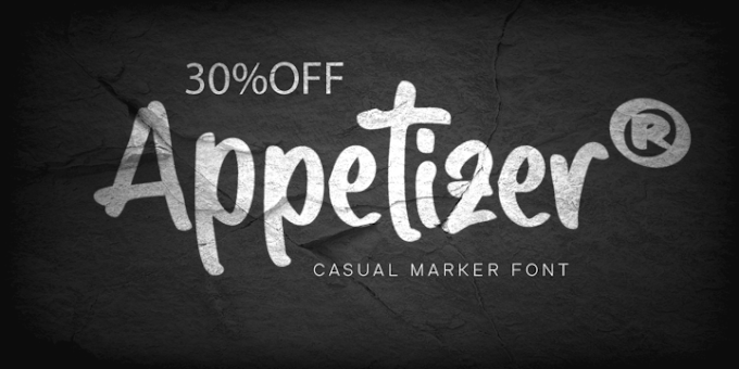 [fblhwvknns] Download Appetizer Fonts Family From Cititype