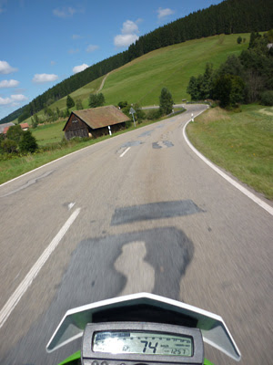 Motorradfahren im Schwarzwald