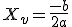 TeX:
X_v = \frac{-b}{2a} X_v = \frac{-b}{2a}