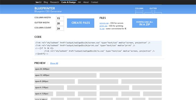 blueprinter