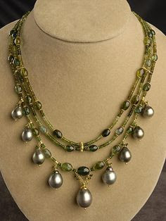 18kt Green Goddess Necklace