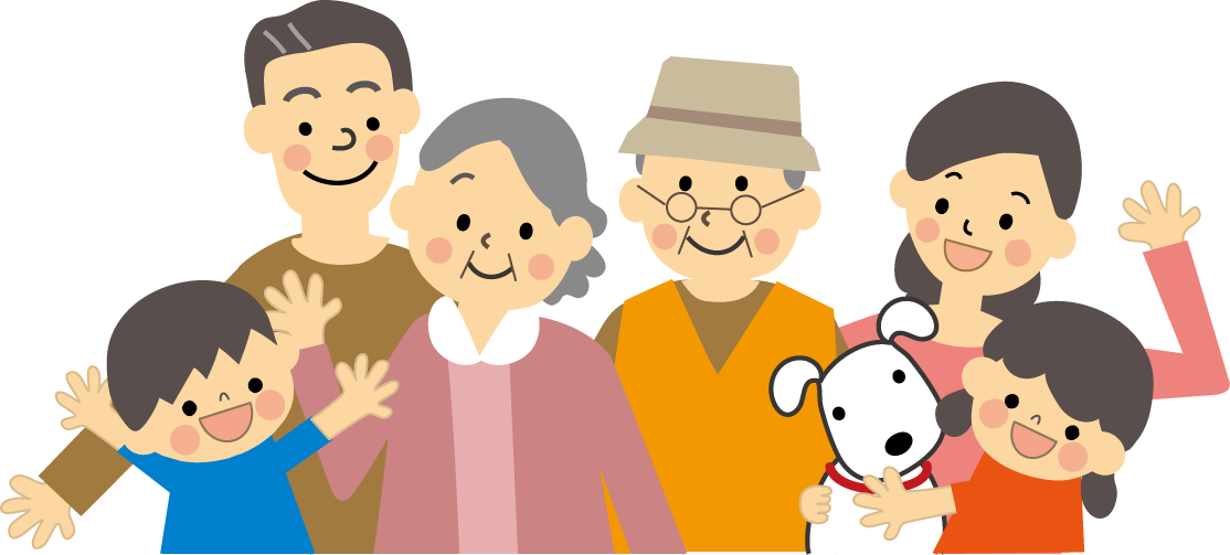 家族のイラスト 無料イラスト フリー素材2