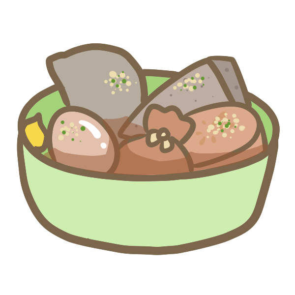 静岡おでんのイラスト かわいいフリー素材が無料のイラストレイン