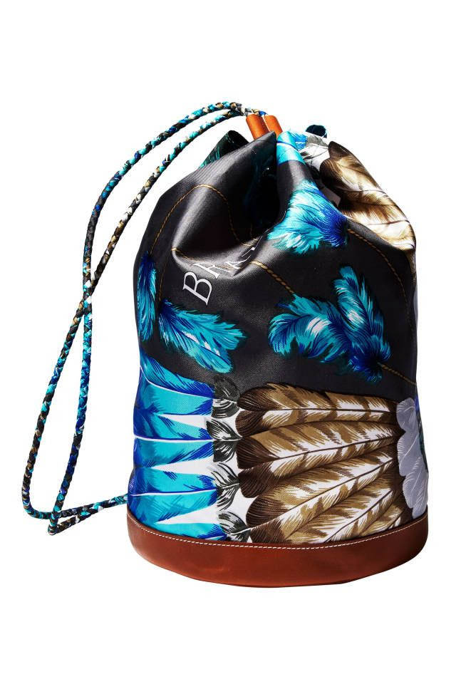 Tie-dye pieces in cobalt blue and white hit the right notes. See more summer style trends here.