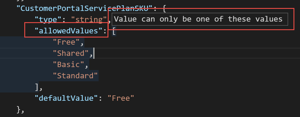 Azure Resource Manager tools for Visual Studio Code