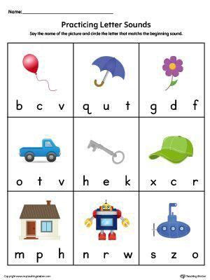  pinterest letter sounds kindergarten alphabet worksheets preschool