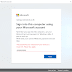 Sign In With Your Microsoft Account / We'll take you to google to verify that you own this email address.