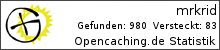 Opencaching.de-Statistik von mrkrid