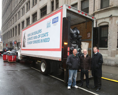 Driving Up Winter Coat Donations: New car dealers deliver over 3,000 coats to support New York Cares 2014 Winter Coat Drive.</a></p></div> <div class=