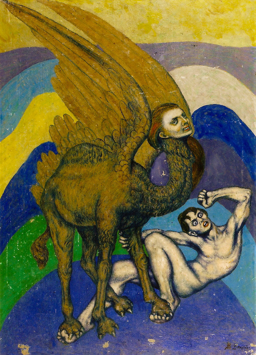 Boleslaw Biegas - The First Metamorphosis Vampire, 1917