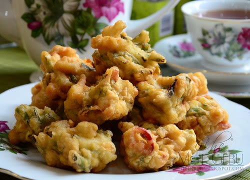Resepi cekodok udang