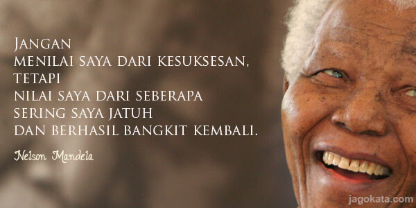 Nelson Mandela - Kutipan, Kata Bijak, Kata Mutiara - JagoKata