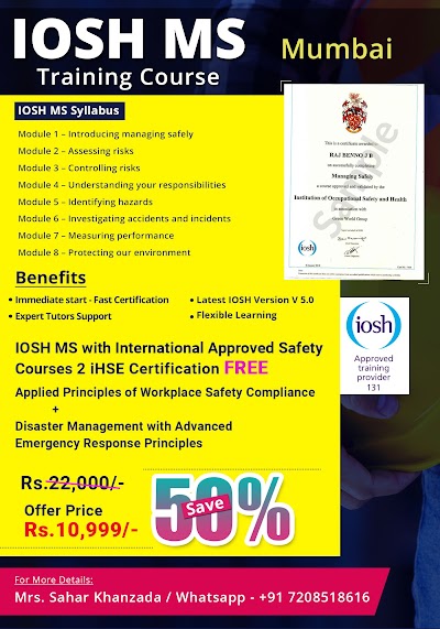 Safety Management Certificate Course
