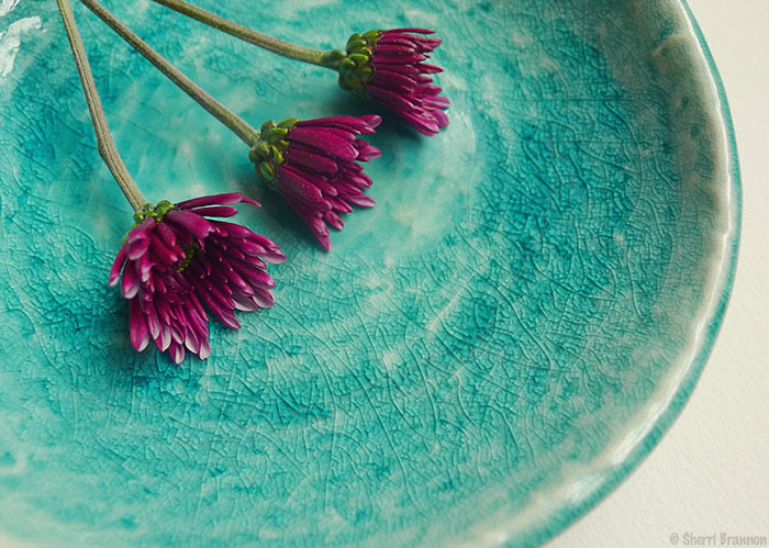 A touch of color
