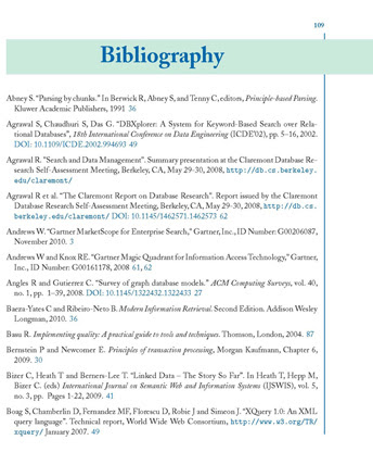 book bibliography format
