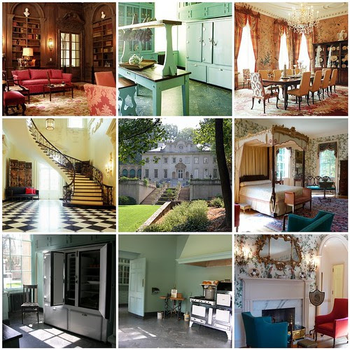Interior Shots of the SWAN HOUSE at the Atlanta History Center