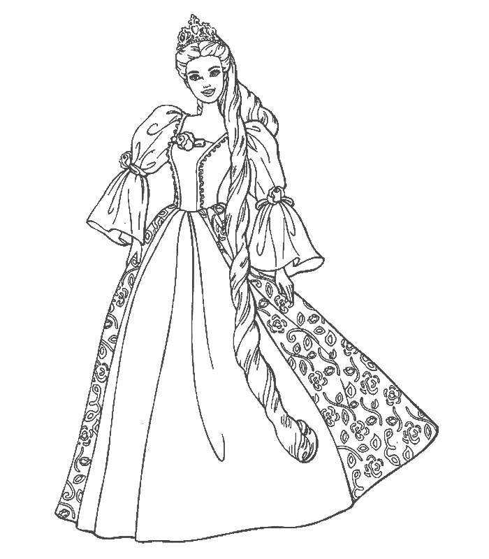 Free Barbie Coloring Book Pages Download Free Clip Art Free Clip