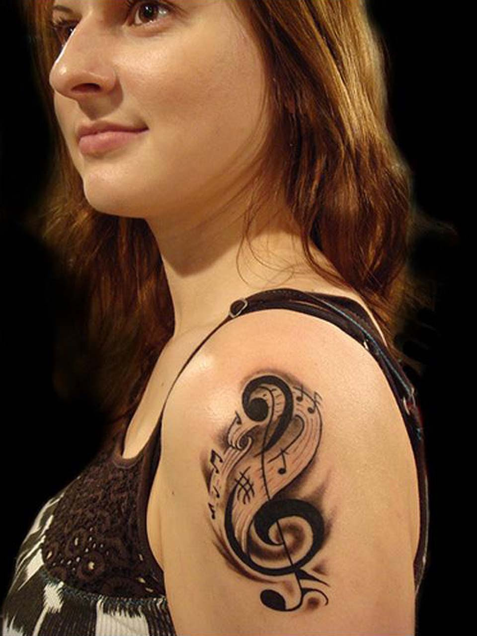 Best Music Tattoo Design