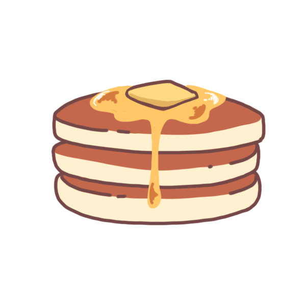 ホットケーキのイラスト かわいいフリー素材が無料のイラストレイン