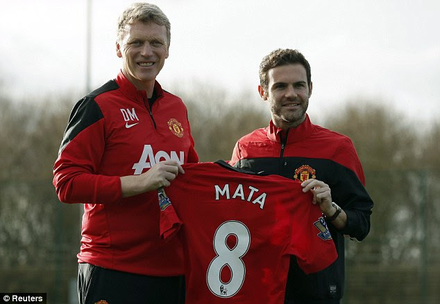 Changing times: Moyes said the signing of Juan Mata would be one of the first of many big deals at Old Trafford