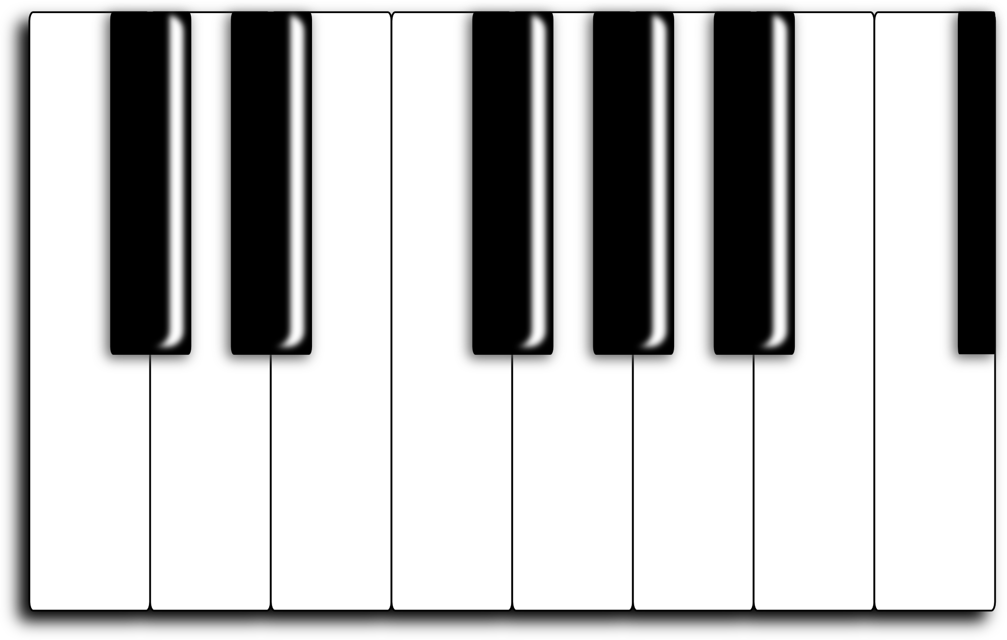 Free Piano Keys Png, Download Free Clip Art, Free Clip Art ...