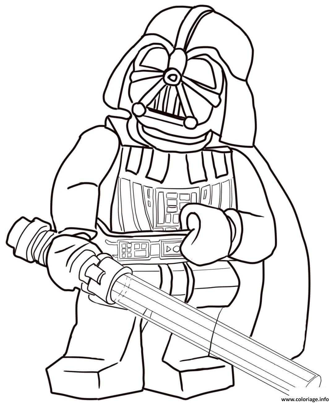 Coloriage Lego Star Wars 3 Movie Jecoloriecom