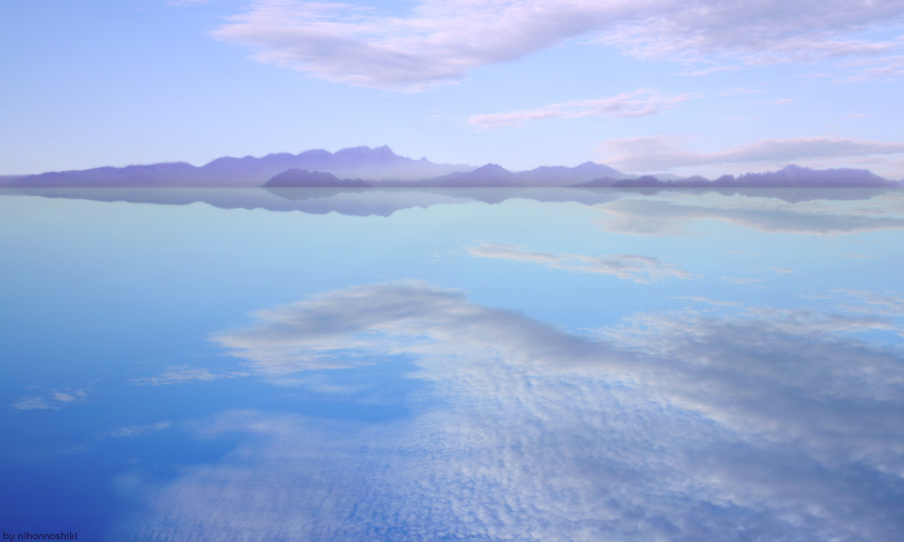 神秘の湖 ワイド壁紙ギャラリー 四季の風景