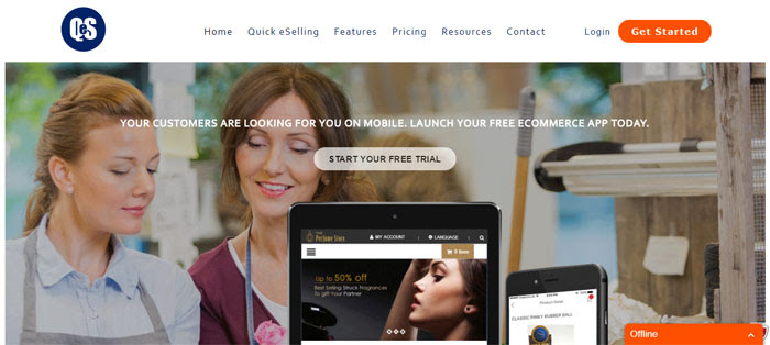 Quick-eSelling Best ecommerce software to build an online shop