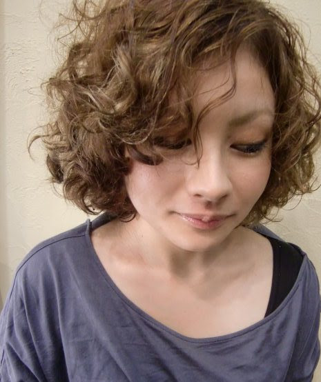Hd限定ウェーブ 強め ショート ボブ パーマ 無料のヘアスタイル画像
