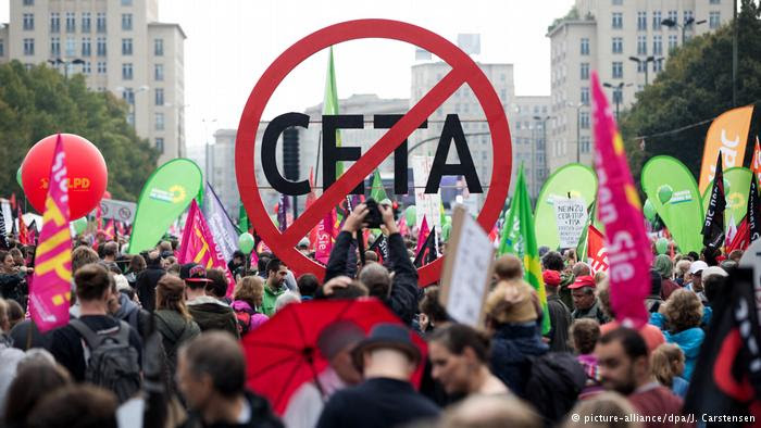 Parar y desmantelar el tratado con Canadá (CETA)