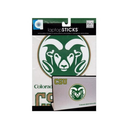 Bulk Buys GM888-48 Colorado State University Removable Laptop Stickers