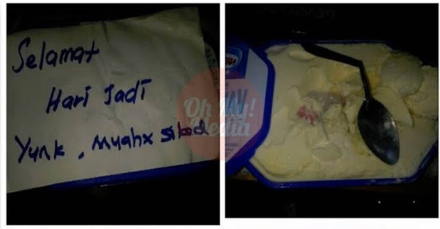 Wanita Ini Dihadiahkan "Aiskrim" Je Dari Suaminya, Tapi Bila Tengok Kat Dalam Amat MENGEJUTKAN !