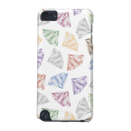 Colorful Diamonds for my sweetheart iPod Touch 5G Cover