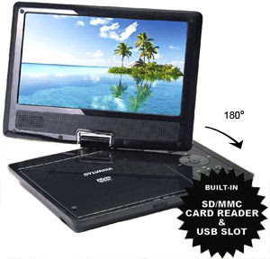 Sylvania SDVD9000B2 9-inch Portable DVD Player