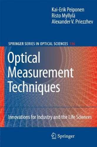 Optical Measurement Techniques: Innovations for Industry and the Life Sciences (Springer Series in Optical Sciences), by Kai-Erik Peiponen