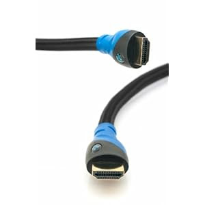 BlueRigger High Speed HDMI cable with Ethernet, Supports 3D and Audio Return (10 Feet)