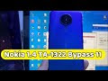 Nokia 1.4 TA-1322 Bypass google account 2023 Android 11 frp All Nokia