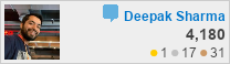 profile for Deepak Sharma at Stack Overflow, Q&A for professional and enthusiast programmers