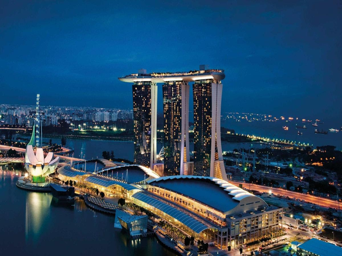 โรงแรมมารีน่า เบย์ แซนด์ส (Marina Bay Sands) สิงคโปร์