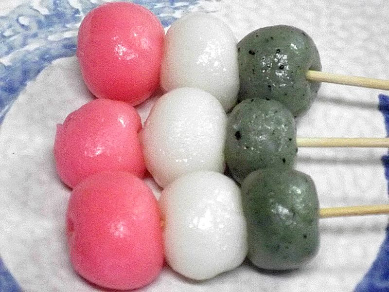 花見団子 三色団子 の作り方 つくる楽しみ