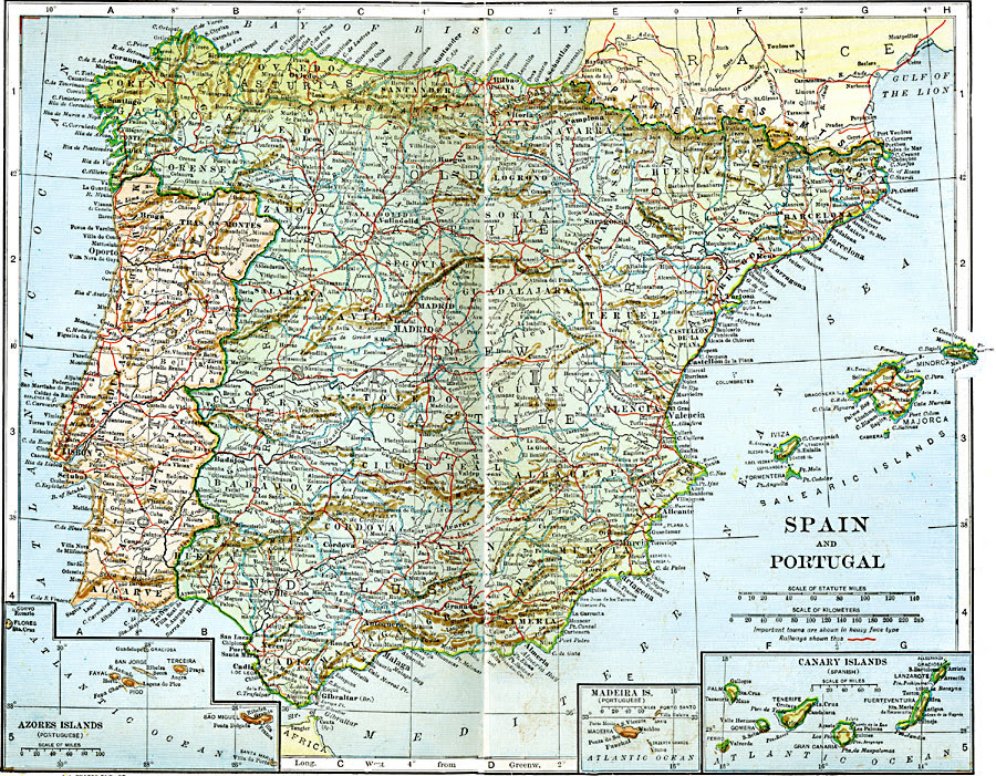Spain and Portugal