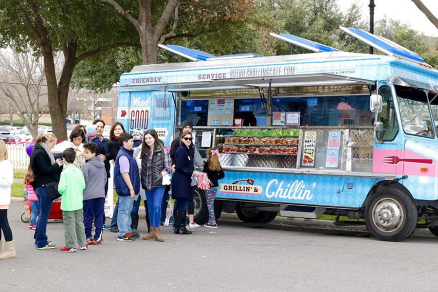 Food Trucks at a Festival