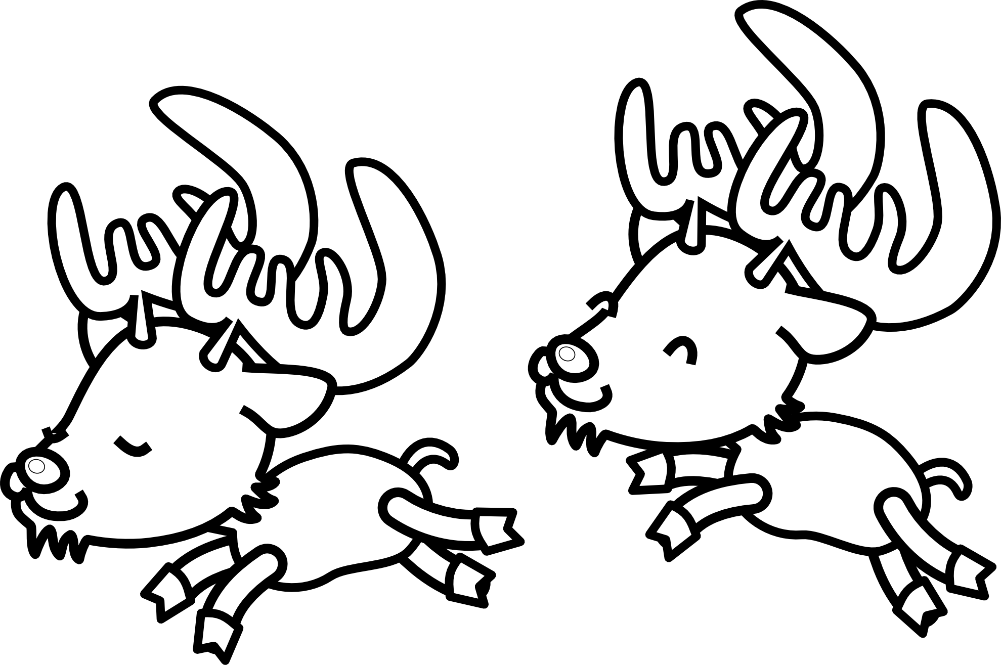 Download Clip Art Caribou Reindeer Raindeer Super Duper Svg Clipart Best Clipart Best