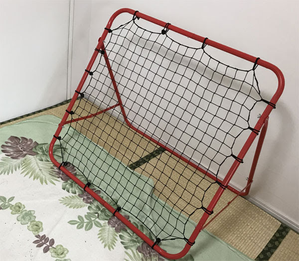 室内でサッカー練習できる 安いおすすめのリバウンダーネット ガムシャラナ子育て
