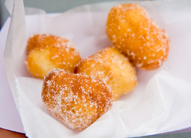 Donut holes, Dough, Smorgasburg