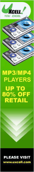Uxcell 80% Off Mp3/Mp4 Player