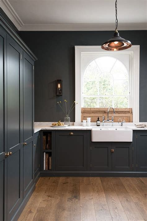 If you spent last summe. 27 Moody Dark Kitchen DÃ©cor Ideas - DigsDigs